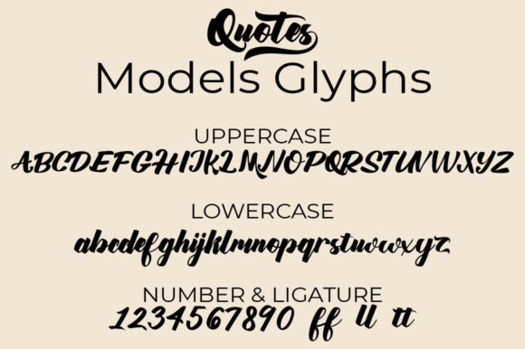 Quotes Font Poster 6