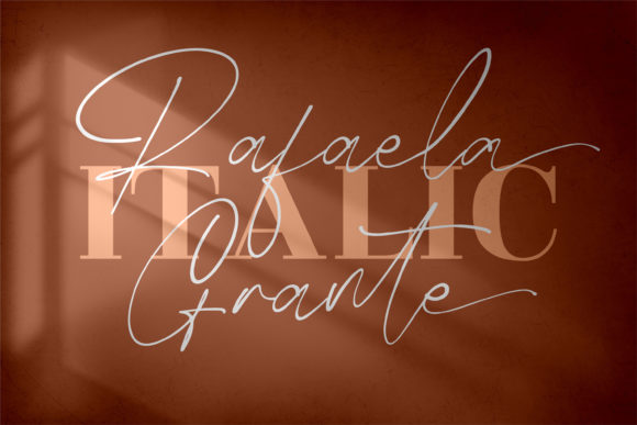 Rafaela Grante Font Poster 2