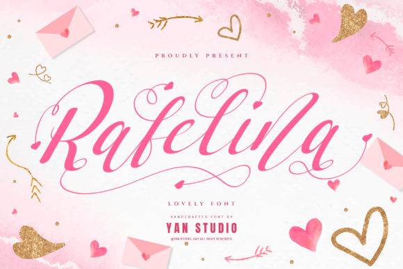 Rafelina Font Poster 1