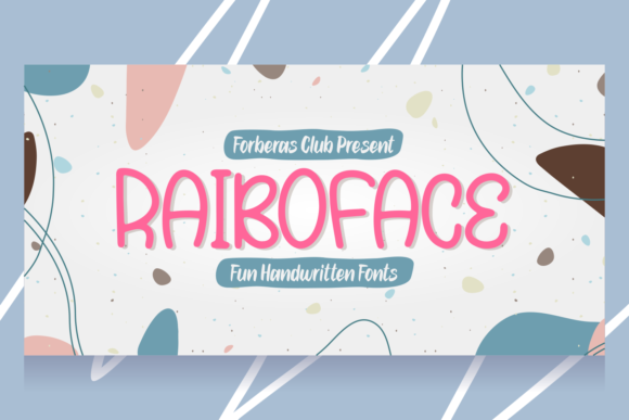 Raiboface Font Poster 1