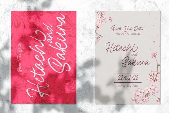 Raigatta Script Font Poster 6