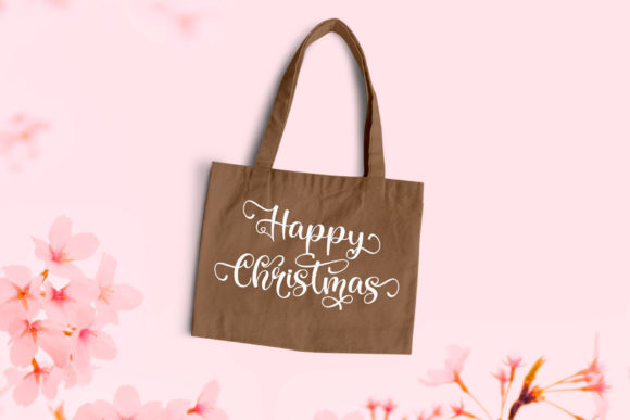 Rainbow Christmas Font Poster 7