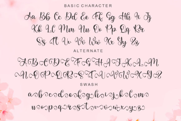 Rainbow Christmas Font Poster 9