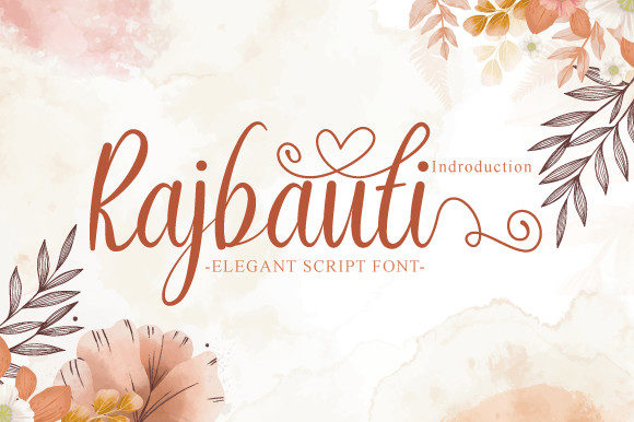 Rajbauti Font Poster 1