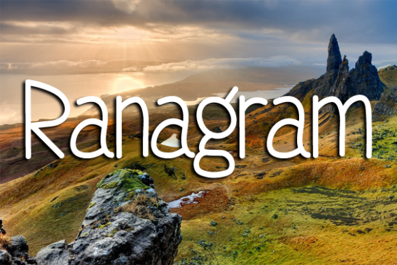 Ranagram Font