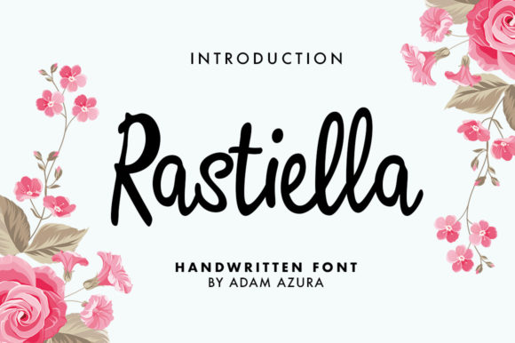 Rastiella Font Poster 1
