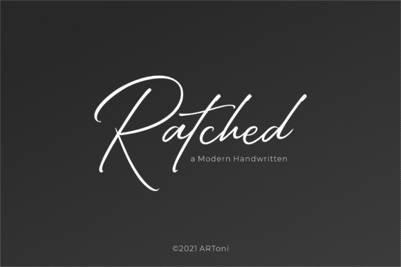 Ratched Font Poster 1