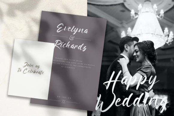 Ratri Volutten Font Poster 6