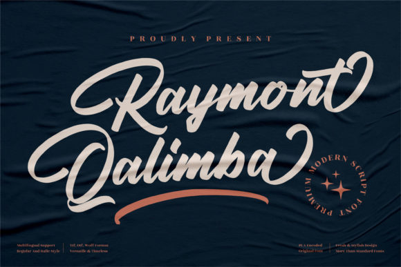 Raymont Qalimba Font Poster 1