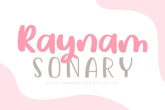 Raynam Sonary Font Raynam Sonary Font Poster 1