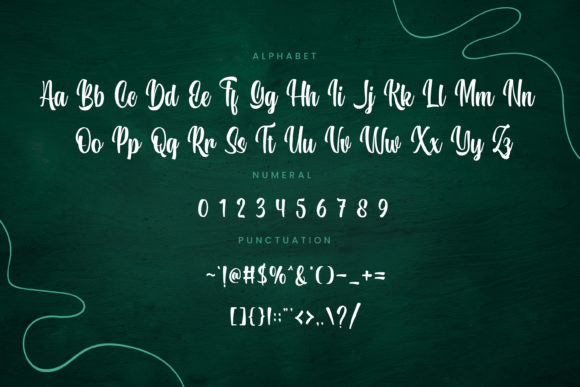 Rayshaline Font Poster 4