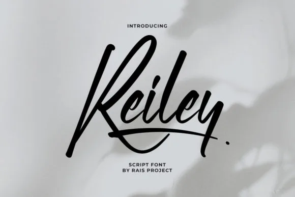 Reiley Font Reiley Font Poster 1