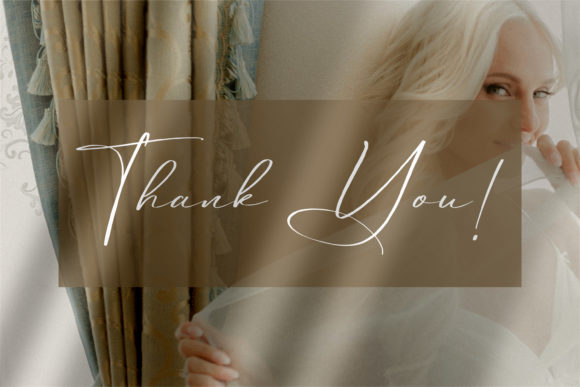 Reltinatha Signature Font Poster 12