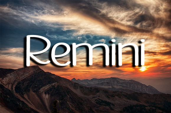 Remini Font