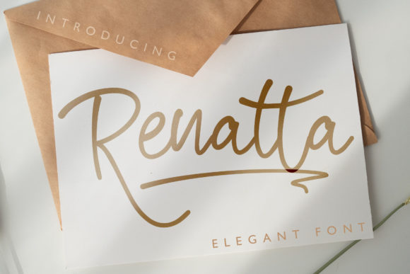 Renatta Script Font