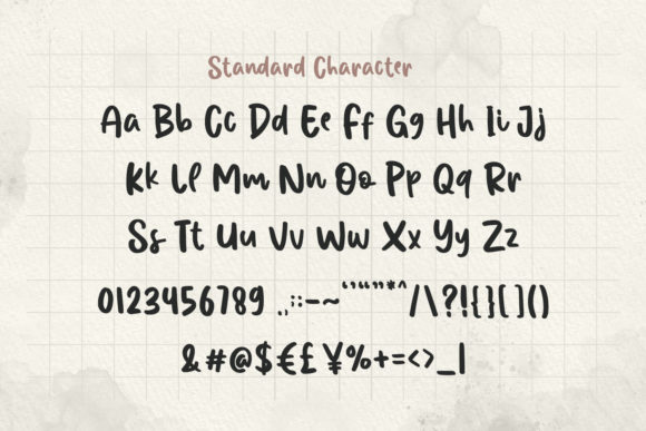Renatta Willona Font Poster 4