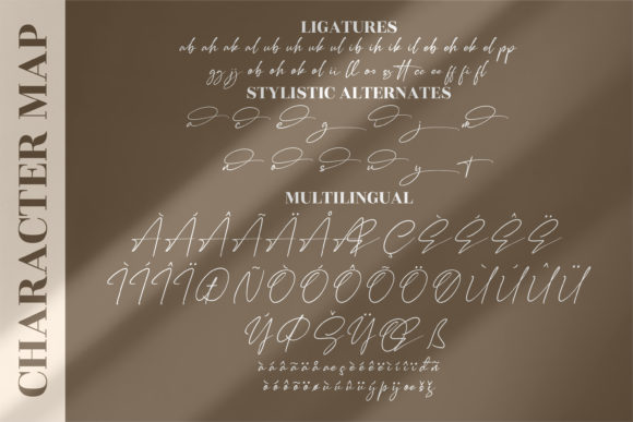 Renattha Signate Font Poster 13