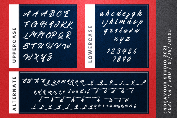 Rengganis Argopuro Font Poster 3