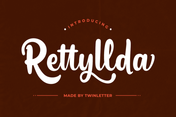 Rettyllda Font Poster 1