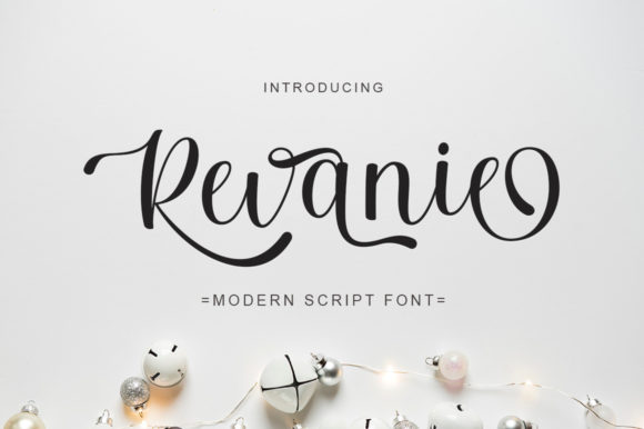 Revanie Font Poster 1