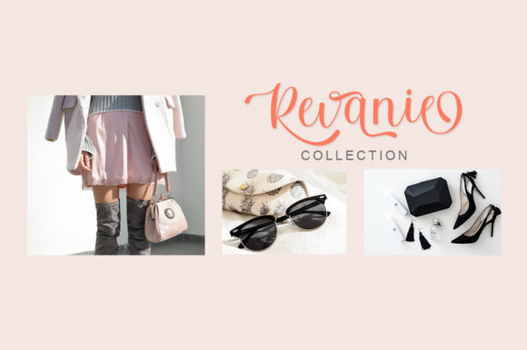 Revanie Font Poster 4