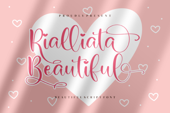 Rialliata Beautiful Font Poster 1