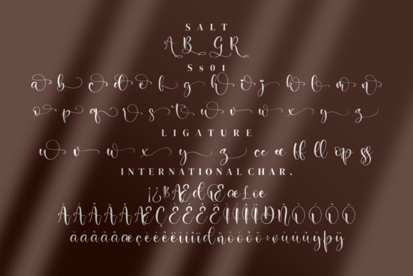 Rialliata Beautiful Font Poster 8