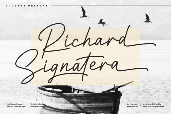 Richard Signatera Font