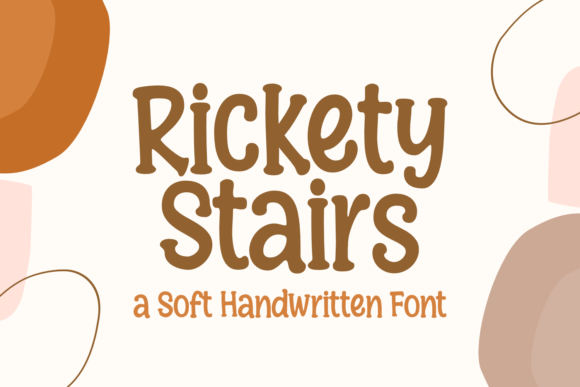 Rickety Stairs Font Poster 1