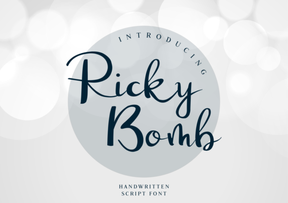 Ricky Bomb Font