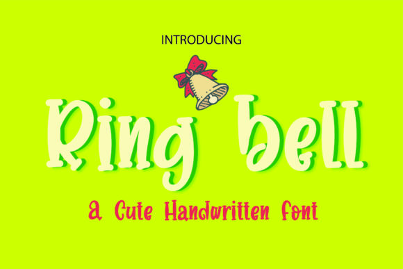 Ring Bell Font Poster 1