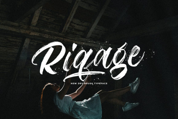 Riqage Font Poster 1
