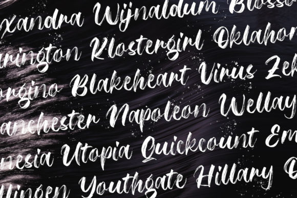 Riqage Font Poster 12