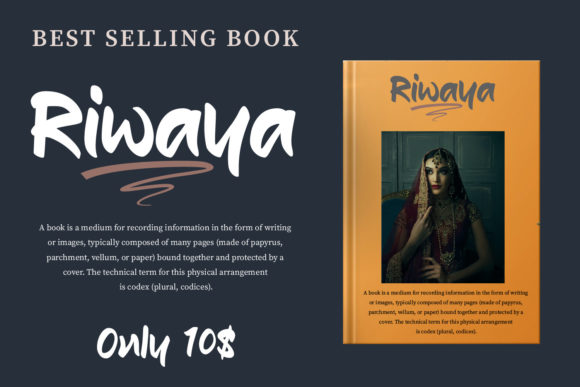 Riwaya Font Poster 3