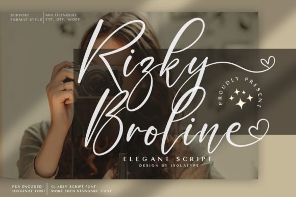 Rizky Broline Font