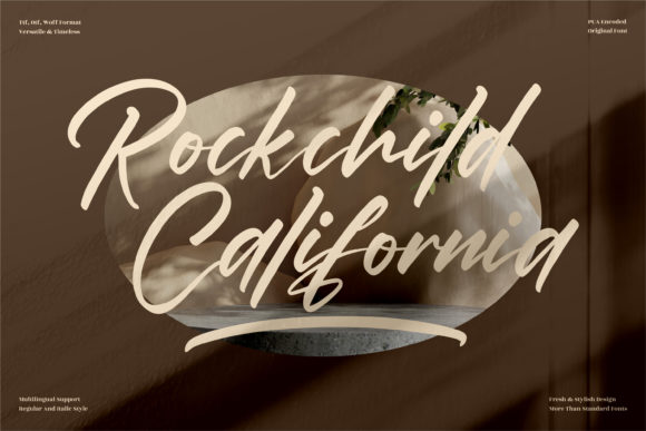 Rockchild California Font