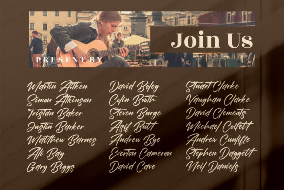 Rockchild California Font Poster 9
