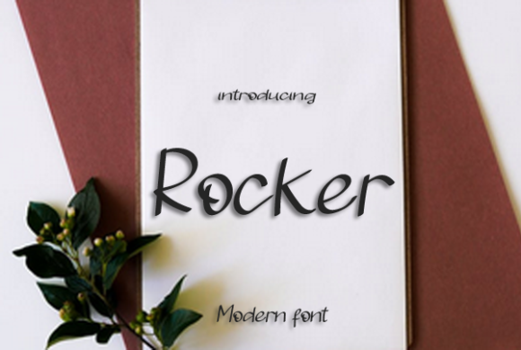 Rocker Font