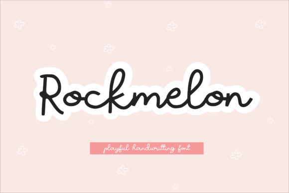 Rockmelon Font Poster 1