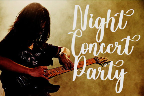 Rockstar Font Poster 2
