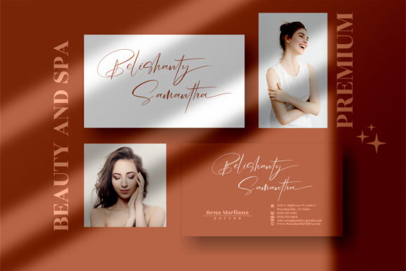 Rockystyle Signature Font Poster 8