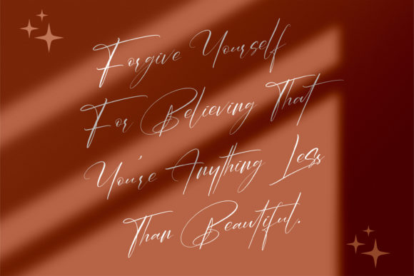 Rockystyle Signature Font Poster 9