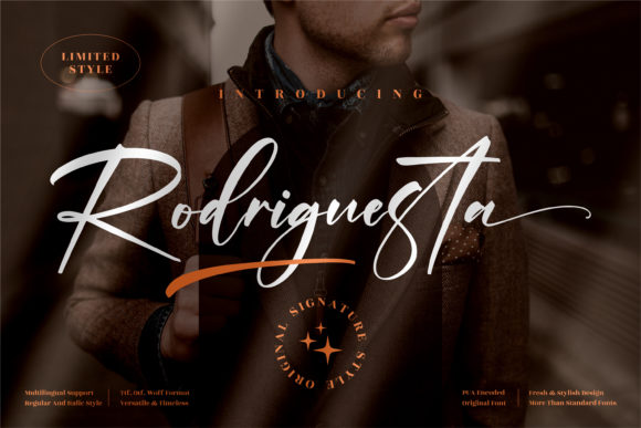 Rodriguesta Font Poster 1