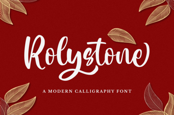 Rolystone Font Poster 1