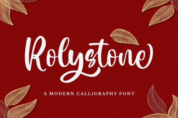 Rolystone Font Rolystone Font Poster 1
