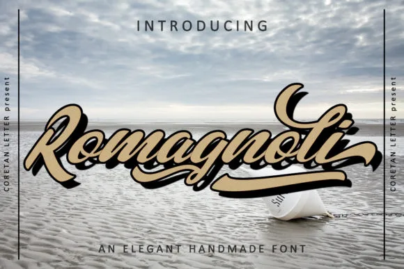Romagnoli Font Romagnoli Font Poster 1
