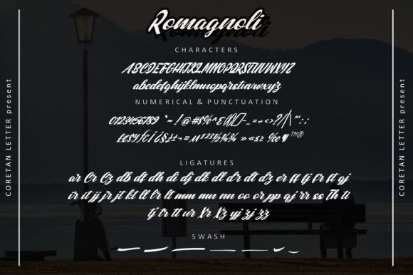 Romagnoli Font Poster 6