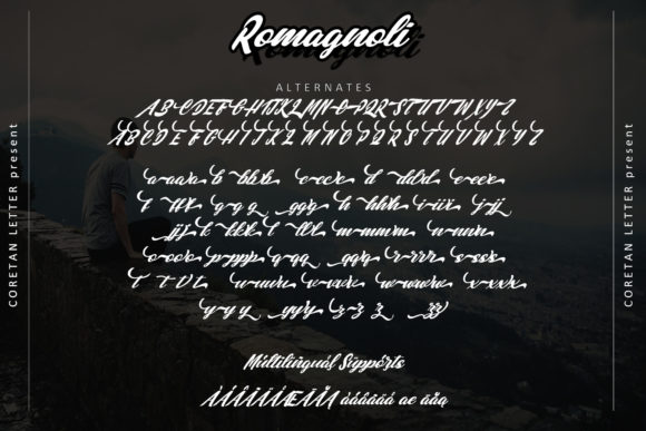 Romagnoli Font Poster 7