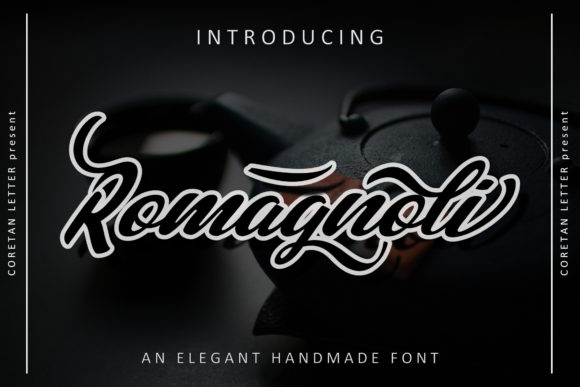 Romagnoli Font Poster 8