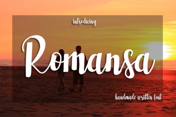 Romansa Font Poster 1